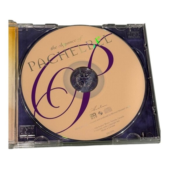 Pachelbel CD The Elegance of Pachelbel Classical Music Michael Maxwell 1998 Albu - Picture 4 of 8